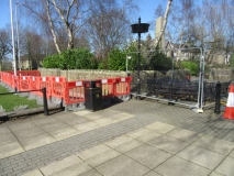 War memorial seating March 2021