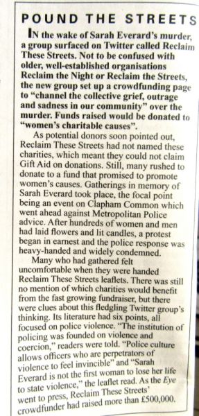 PE Clapham vigil 190321