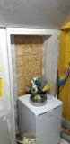 Back door dry lining.