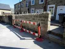 Back Street wall pointing 220421