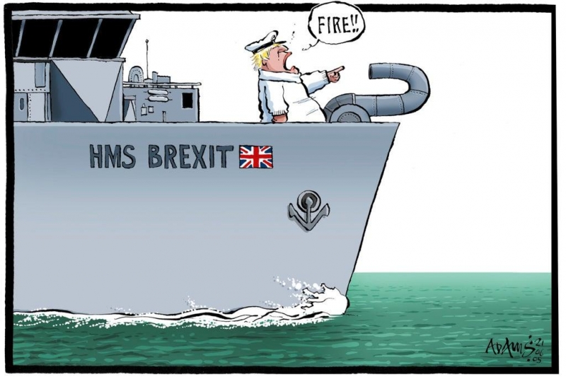 Gunboat cartoon 070521