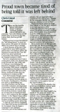 Article in The Times by Northern Echo writer