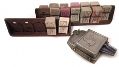 Bell ticket punch and ticket holder