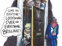 Mirror cartoon lockdownover
