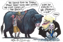 Australian trade deal cartoon