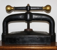 Letter copying press