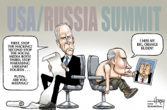 Biden Putin cartoon