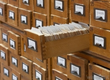 Library card index