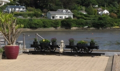 Replica tramroad wagons
