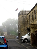 Anarchist flag Cooperative Street