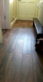 Hallway floor.