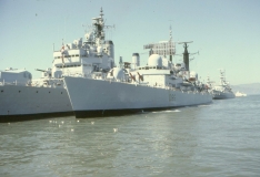 hms blake and hms birmingham at san francisco 1978 by skoshi8-d4m8m7f