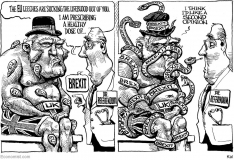 Brexit consequence cartoon