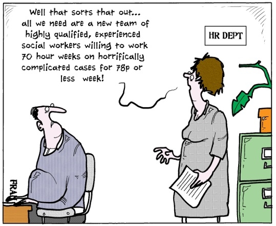 Social Care cartoon
