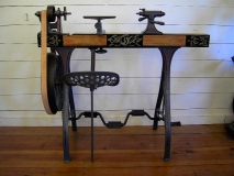 Pedal driven lathe