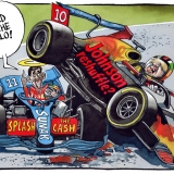 Sunak Johnson cartoon