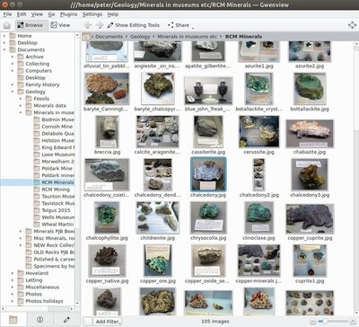 Photo of gwenview image software for Linux