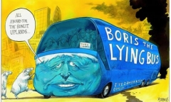 Johnson bus cartoon