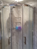 Completed Corner Shower Cubicle