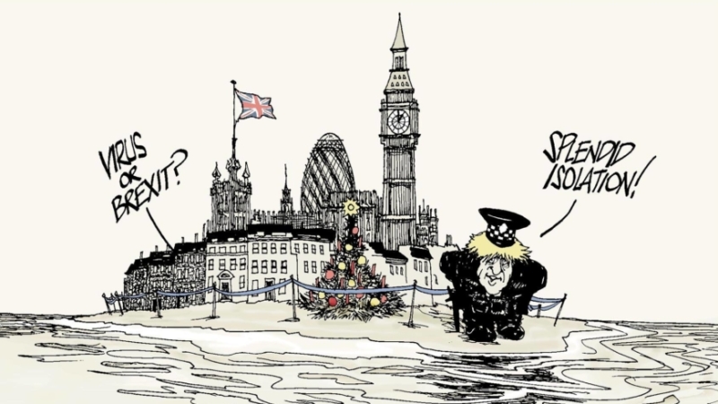 Johnson Xmas cartoon