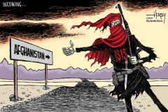 ISIS Afghanistan cartoon