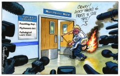 Johnson liar cartoon