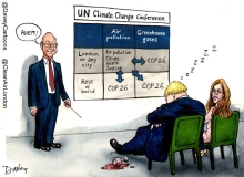 COP 26 cartoon