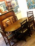 Dining table extended