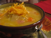 Leek Bacon & Potato soup