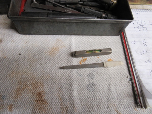 Clean tablecloth.
