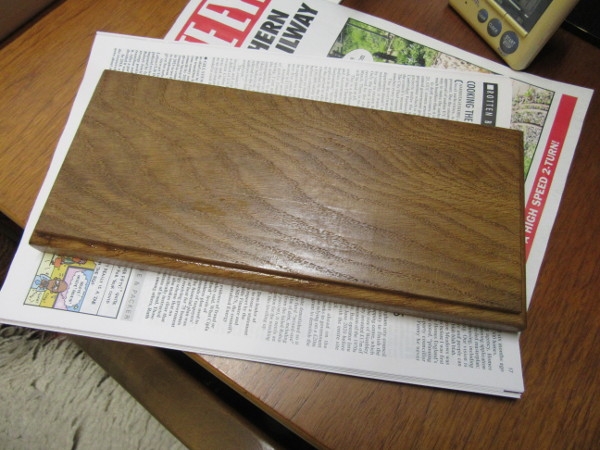 Stuart No9 oak plinth 251121