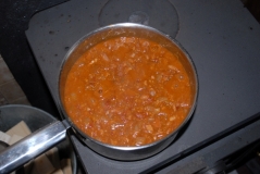 Bacon and beans