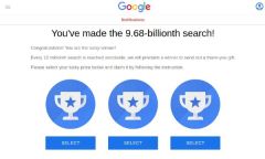 Google scam appearing on Firefox, 13/01/22