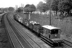 Guard's van on goods train