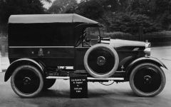 Early flying squad police car