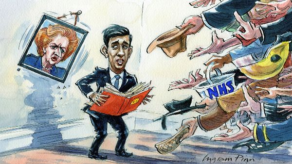 Sunak austerity cartoon