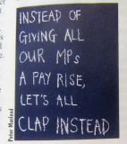 PE on MPs pay