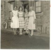 Edith Laycock...Jean Fothergill….Doris Newsholme…Elsie Foster 1959 Mill Brow Rd (2)