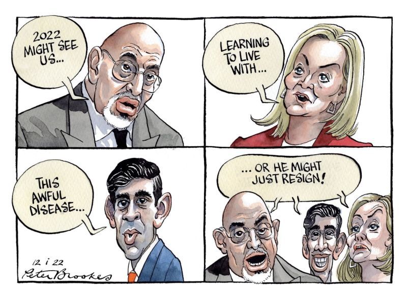 Partgate cartoon March 22