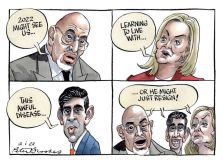 Partgate cartoon March 22