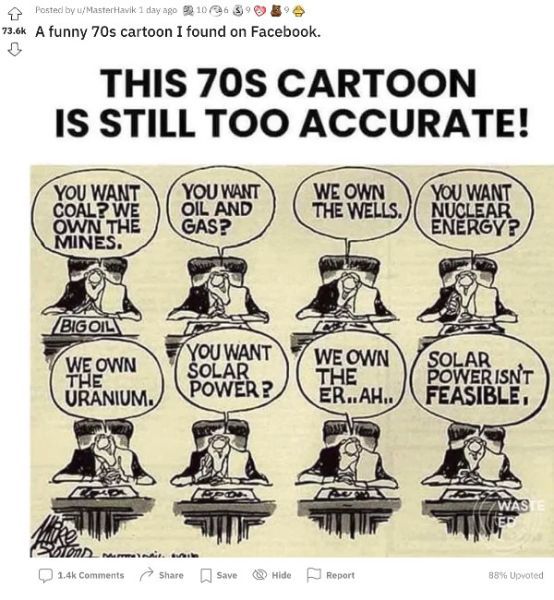 Energy Policy Cartoon