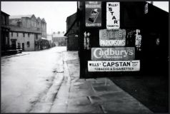 water st and wooden hut