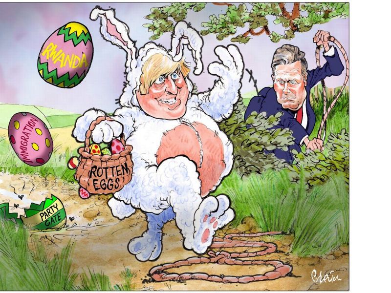 Immigration cartoon