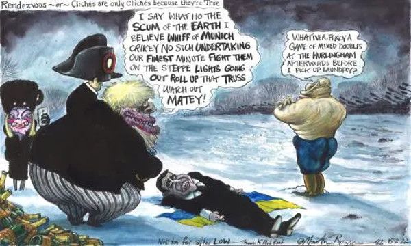 Ukraine diplomacy cartoon