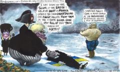 Ukraine diplomacy cartoon