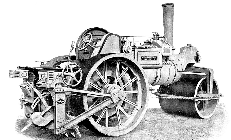 1911 Aveling roller