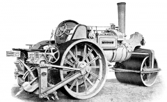 1911 Aveling roller