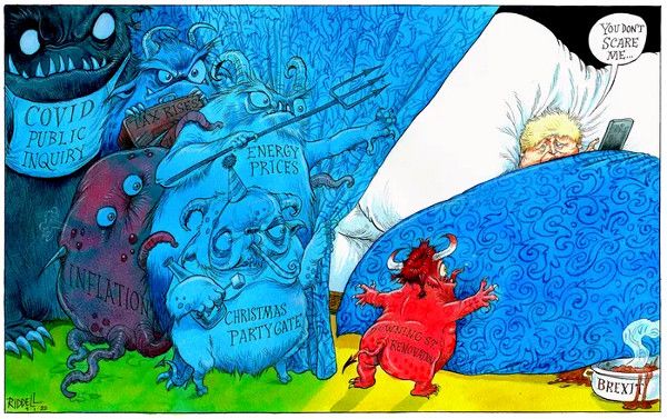 Downing Street Nightmare cartoon