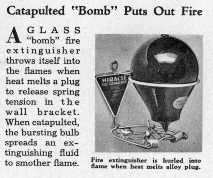 Extinguisher grenade
