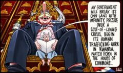 Queen speech cartoon 2022
